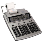 1212-3A Antimicrobial Printing Calculator, Black/Red Print, 2.7 Lines/Sec