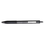 InkJoy 300 RT Ballpoint Pen, Retractable, Medium 1 mm, Black Ink, Black Barrel, Dozen