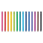 Inkjoy Gel Pen, Retractable, Medium 0.7 Mm, Assorted Ink And Barrel Colors, 14/pack