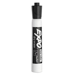 Low-Odor Dry-Erase Marker, Medium Bullet Tip, Black, Dozen