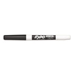 Low-Odor Dry-Erase Marker, Fine Bullet Tip, Black, Dozen