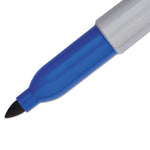Fine Tip Permanent Marker Value Pack, Fine Bullet Tip, Blue, 36/pack