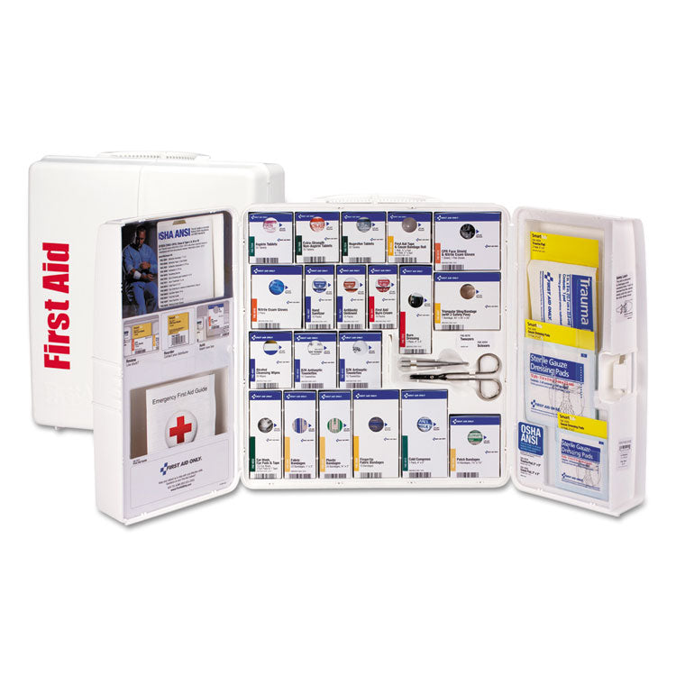 SmartCompliance General Business First Aid Station, 50 People, 241 Pieces