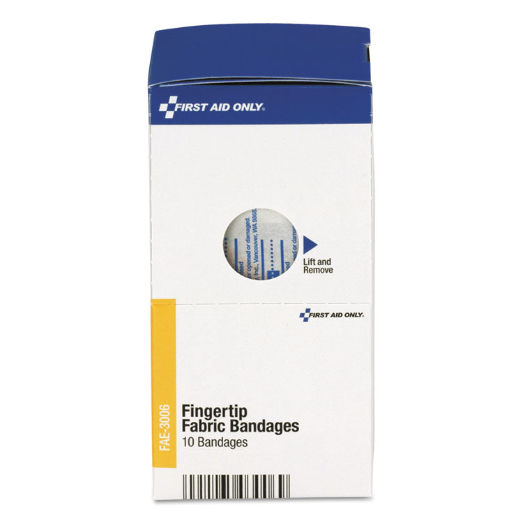 Smartcompliance Fingertip Bandages, 1.88 X 2, 10/box
