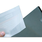 Quick Reference Clipboard, 0.5" Clip Capacity, Holds 8.5 x 11 Sheets, Clear