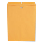 Kraft Clasp Envelope, #110, Square Flap, Clasp/gummed Closure, 12 X 15.5, Brown Kraft, 100/box