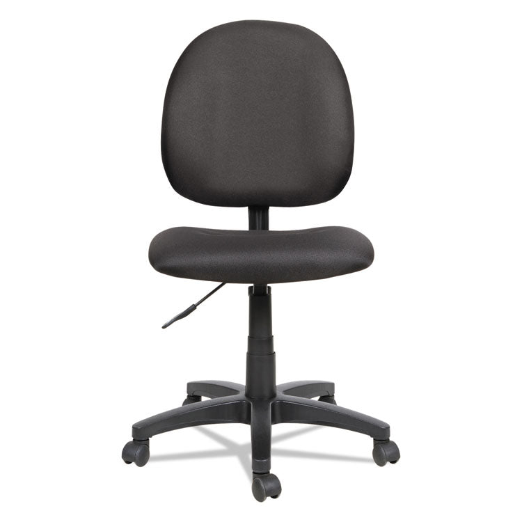 Alera Essentia Series Swivel Task Chair, Supports Up To 275 Lb, 17.71" To 22.44" Seat Height, Black
