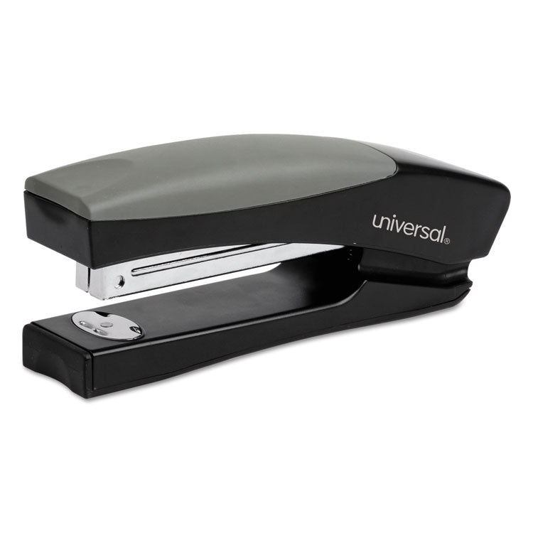 Stand-Up Full Strip Stapler, 20-Sheet Capacity, Black/gray