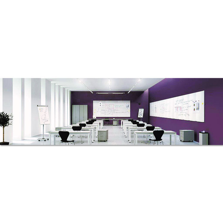 Magnetic Dry Erase Tile Board, 29.5" x 45", White Surface