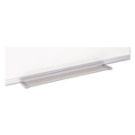 Earth Silver Easy Clean Magnetic Dry Erase Boards, 96" x 48", White Surface, Satin Aluminum Frame