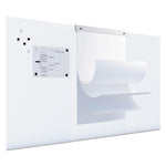 Magnetic Dry Erase Tile Board, 29.5" x 45", White Surface