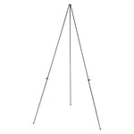 Instant Easel, 61.5" High, Black, Steel, Lightweight
