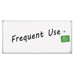 Earth Gold Ultra Magnetic Dry Erase Boards, 96" x 48", White Surface, Satin Aluminum Frame