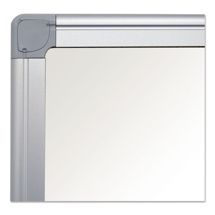 Earth Silver Easy Clean Dry Erase Boards, 24" x 18", White Surface, Satin Aluminum Frame