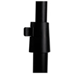 Magnetic Dry Erase Floor Stand Signs, White 25" x 17" Arrow Surface, Black/Silver Frame, 25" x 10" x 38" to 63"