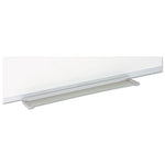 Earth Silver Easy Clean Dry Erase Boards, 36" x 24", White Surface, Satin Aluminum Frame