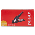 Heavy-Duty Stapler, 200-Sheet Capacity, Black/graphite/red