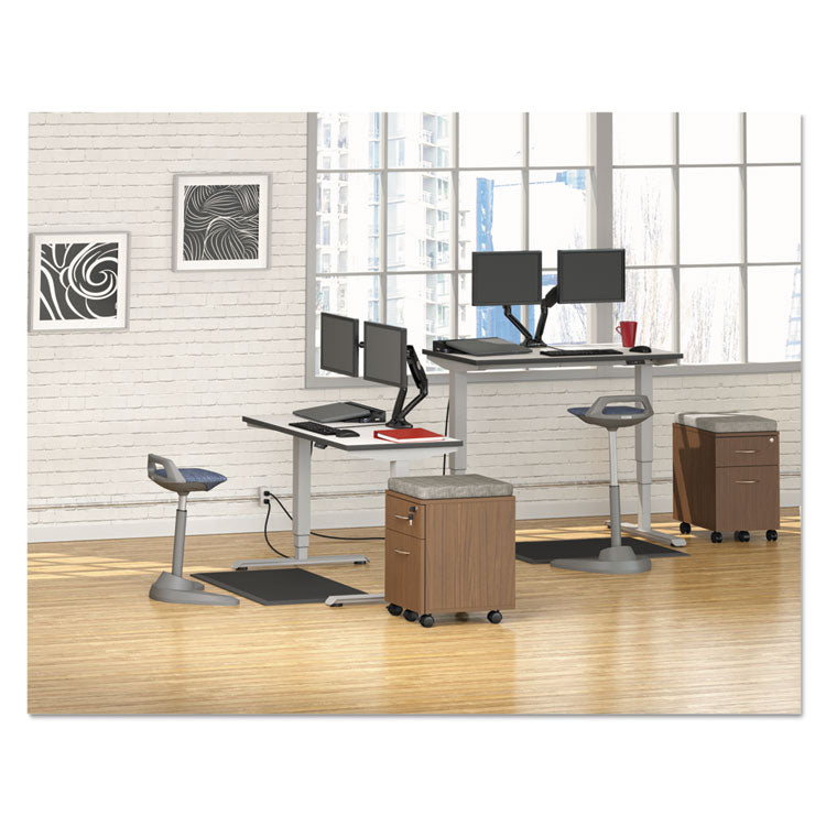 Alera AdaptivErgo Sit-Stand 3-Stage Electric Height-Adjustable Table Base w/Memory Control, 48.06 x 24.35 x 25 to 50.7, Gray