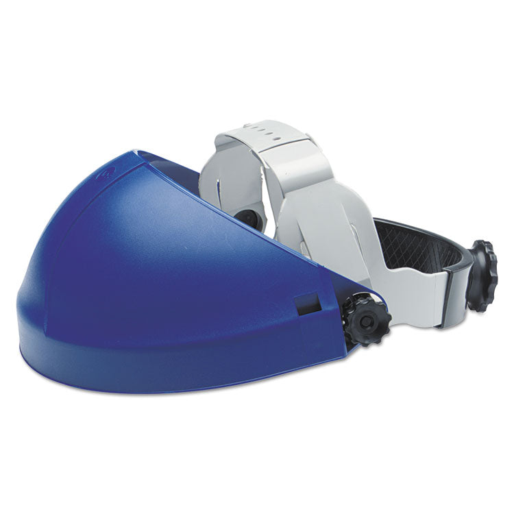 Tuffmaster Deluxe Headgear with Ratchet Adjustment, 8 x 14, Blue