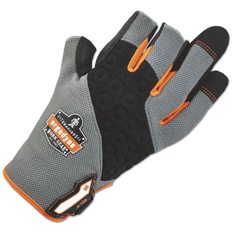 ProFlex 720 Heavy-Duty Framing Gloves, Small, Gray, Pair