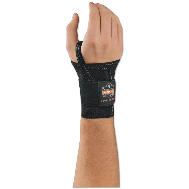 ProFlex 4000 Wrist Support, X-Large (8"+), Fits Left-Hand, Black