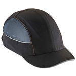 Skullerz 8960 Bump Cap with LED Lighting, Short Brim, Black