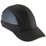 Skullerz 8960 Bump Cap with LED Lighting, Long Brim, Black