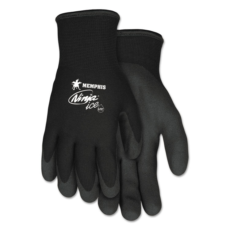 Ninja Ice Gloves, EN388: 3232, 10" Long, Medium, Black, Pair
