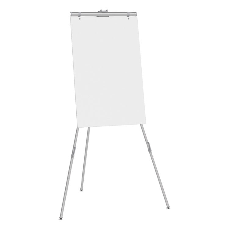Aluminum Heavy-Duty Display Easel, 38" To 66" High, Aluminum, Silver