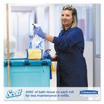 Essential JRT Extra Long Bathroom Tissue, Septic Safe, 2-Ply, White, 3.55" x 2,000 ft, 6 Rolls/Carton