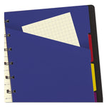 Notebook, 1-Subject, Medium/College Rule, Black Cover, (112) 8.25 x 5.81 Sheets