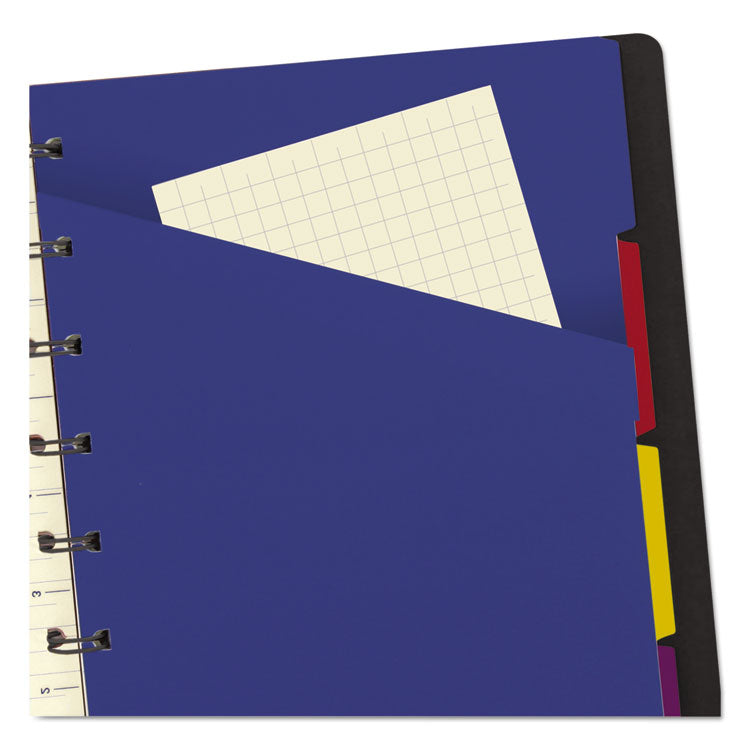 Notebook, 1-Subject, Medium/College Rule, Black Cover, (112) 8.25 x 5.81 Sheets
