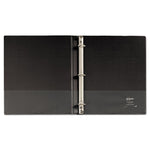 Durable View Binder With Durahinge And Slant Rings, 3 Rings, 0.5" Capacity, 11 X 8.5, Black
