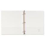 Durable View Binder With Durahinge And Slant Rings, 3 Rings, 0.5" Capacity, 11 X 8.5, White