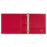 Durable Non-View Binder With Durahinge And Slant Rings, 3 Rings, 2" Capacity, 11 X 8.5, Red