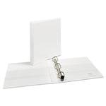 Heavy-Duty View Binder With Durahinge And One Touch Ezd Rings, 3 Rings, 1" Capacity, 11 X 8.5, White
