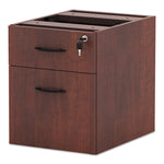 Alera Valencia Series Hanging Pedestal File, Left/right, 2-Drawer: Box/file, Legal/letter, Cherry, 15.63 X 20.5 X 19.25
