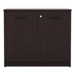 Alera Valencia Series Storage Cabinet, 34.13w x 22.78d x 29.5h, Mahogany