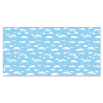 Fadeless Designs Bulletin Board Paper, Clouds, 50 ft x 48", Blue/White
