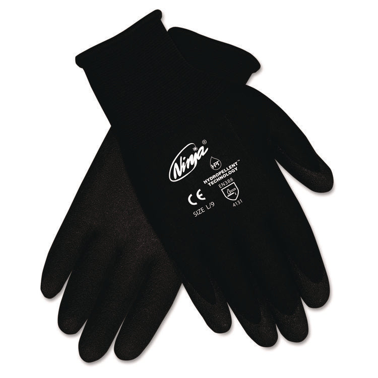 Ninja HPT Gloves, EN388: 4131, Medium, Black, Pair