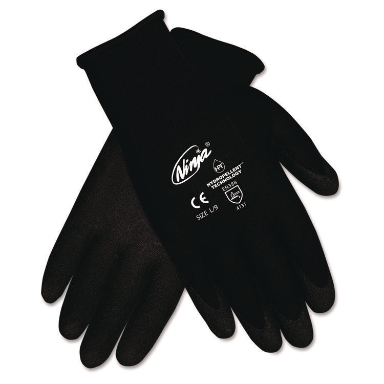 Ninja HPT Gloves, EN388: 4131, X-Large, Black, Pair