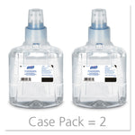 Advanced Hand Sanitizer Green Certified Foam Refill, For LTX-12 Dispensers, 1,200 mL, Fragrance-Free, 2/Carton