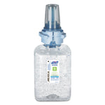 Advanced Hand Sanitizer Green Certified Gel Refill, For ADX-7 Dispensers, 700 mL, Fragrance-Free
