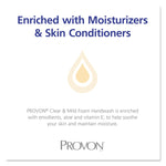 Clear and Mild Foam Hand Wash Refill, Unscented, 700 mL, 4/Carton