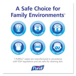 Cottony Soft Individually Wrapped Sanitizing Hand Wipes, 5 x 7, Unscented, White, 1,000/Carton