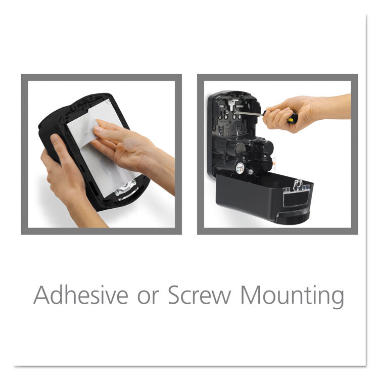 Ltx-7 Dispenser, 700 Ml, 5.75 X 4 X 4.88, Chrome/Black, 4/Carton