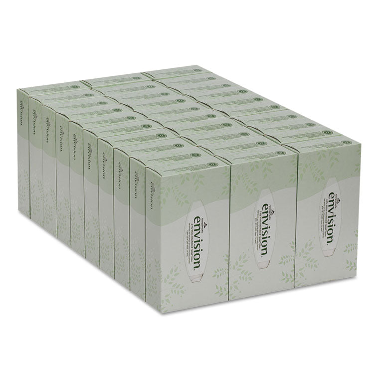Facial Tissue, 2-Ply, White, 100 Sheets/box, 30 Boxes/carton