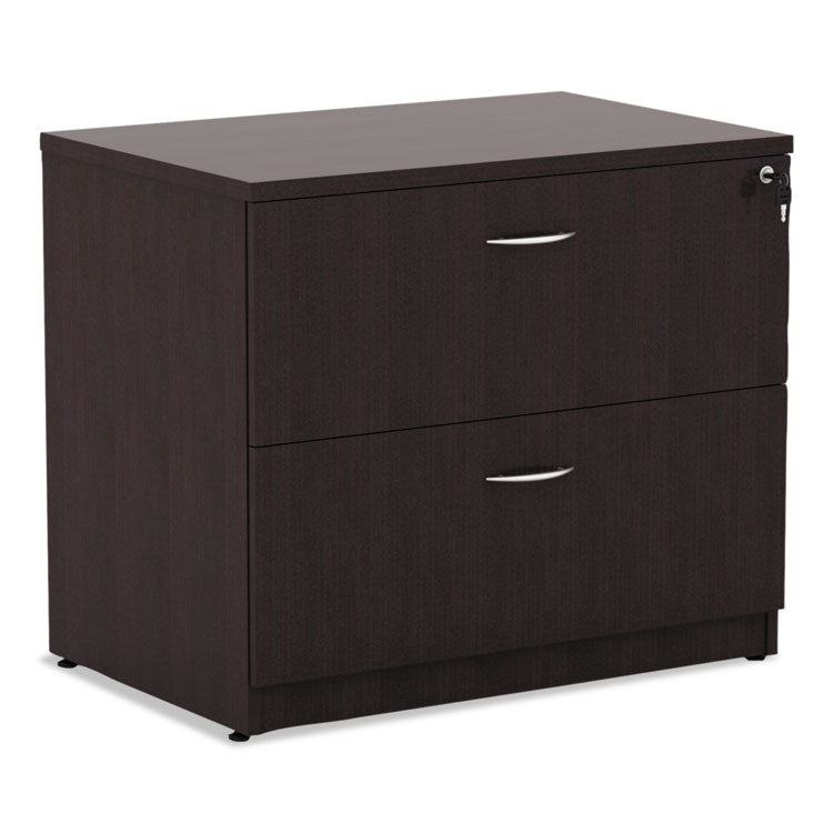 Alera Valencia Series Lateral File, 2 Legal/letter-Size File Drawers, Espresso, 34" X 22.75" X 29.5"
