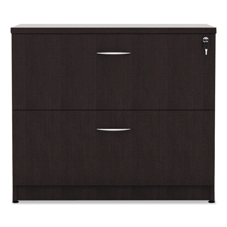 Alera Valencia Series Lateral File, 2 Legal/letter-Size File Drawers, Espresso, 34" X 22.75" X 29.5"