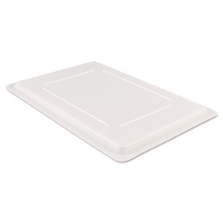 Food/Tote Box Lids, 26 x 18, White, Plastic